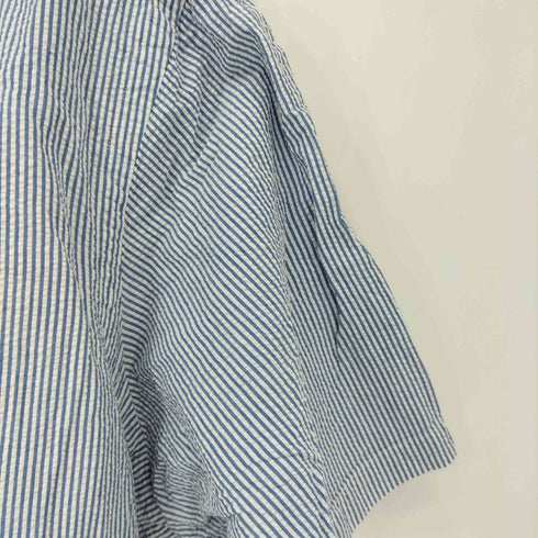 ラルフローレン RALPH LAUREN シアサッカー ストライプ BDシャツ メンズ import:XL