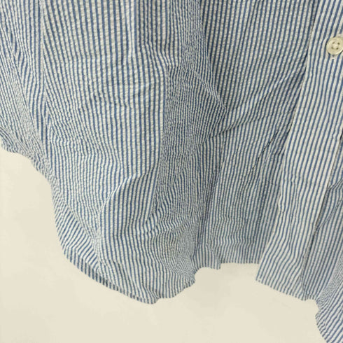 ラルフローレン RALPH LAUREN シアサッカー ストライプ BDシャツ メンズ import:XL