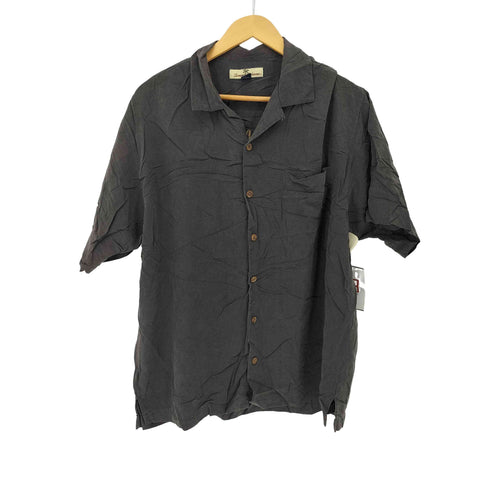 トミーバハマ Tommy Bahama シルク オープンカラーシャツ メンズ import:M