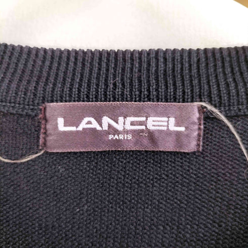 ランセル LANCEL ダメージ加工 クルーネックニット メンズ