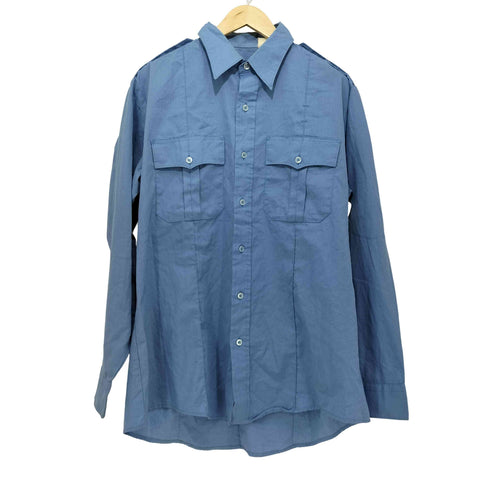 フライングクロス FLYING CROSS 70s エポレット付き L/S ミリタリーシャツ メンズ