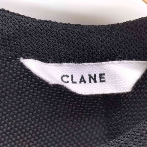 クラネ CLANE MESH FORM SLEEVE BLOUSE メッシュ フォーム スリーブ ブラウス レディース 1