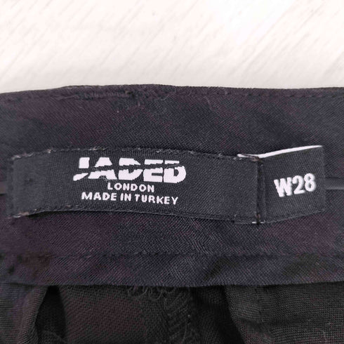 ジェイディッドロンドン JADED LONDON Goliath Black Suit Pants メンズ W28