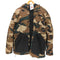 ザラ ZARA ウッドランドカモ 中綿 フーデッド ジャケット メンズ import:XL