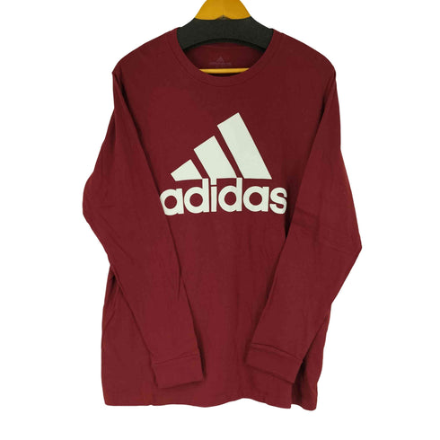 アディダス adidas フロントプリント L/S Tシャツ メンズ JPN:XL