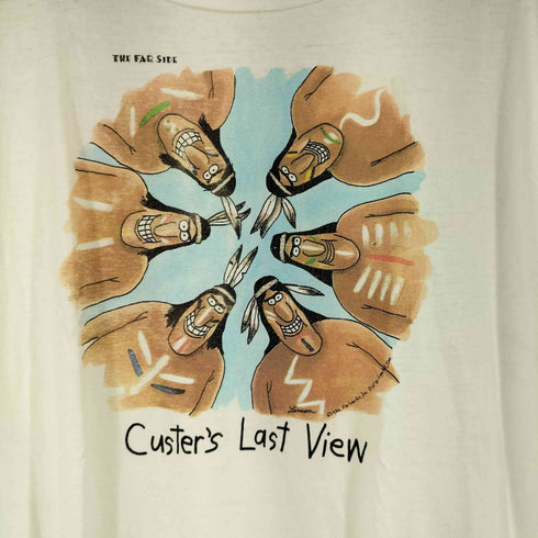 THE FAR SIDE 90S USA製 フロントプリント S/S Tシャツ メンズ import:XL