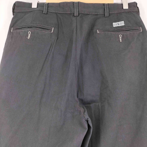 ポロラルフローレン POLO RALPH LAUREN 90S 黒染め 2タック チノパンツ メンズ 34×30