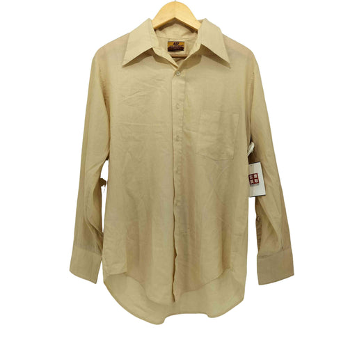 417 VAN HEUSEN 70s L/Sシャツ メンズ 34