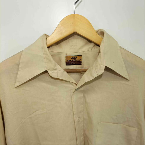 417 VAN HEUSEN 70s L/Sシャツ メンズ 34