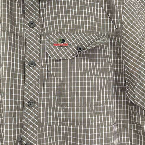 MOSSY OAK S/S チェックシャツ メンズ JPN:M