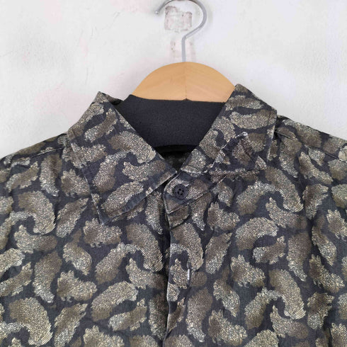 ピエールカルダン pierre cardin 総柄 S/S シャツ メンズ import:L