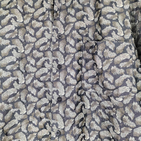 ピエールカルダン pierre cardin 総柄 S/S シャツ メンズ import:L