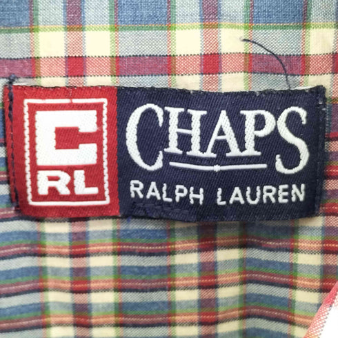 チャップスラルフローレン CHAPS RALPH LAUREN チェック S/S BDシャツ メンズ