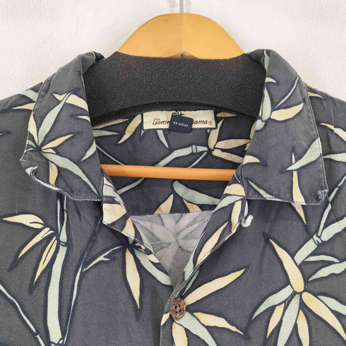 トミーバハマ Tommy Bahama 総柄シルク100 S/S アロハシャツ メンズ import:XL