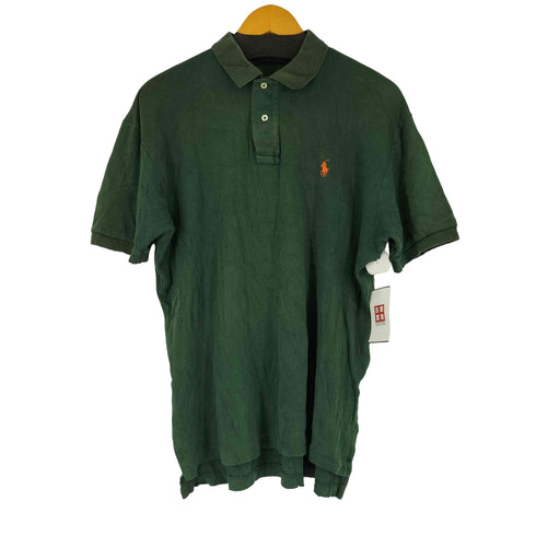 ポロバイラルフローレン Polo by RALPH LAUREN スモールポニー刺繍 S/S ポロシャツ メンズ import:M