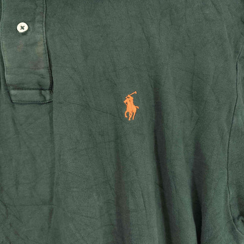 ポロバイラルフローレン Polo by RALPH LAUREN スモールポニー刺繍 S/S ポロシャツ メンズ import:M