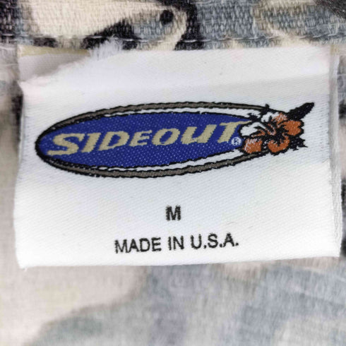 SIDEOUT MADE IN USA 総柄 S/S シャツ メンズ JPN:M