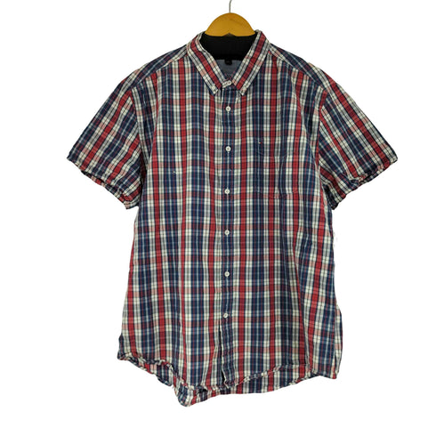トミーヒルフィガー TOMMY HILFIGER チェック柄 S/S シャツ メンズ JPN:XL