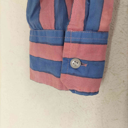 SZ Blockprints ストライプコットンシャツ import レディース JPN:S