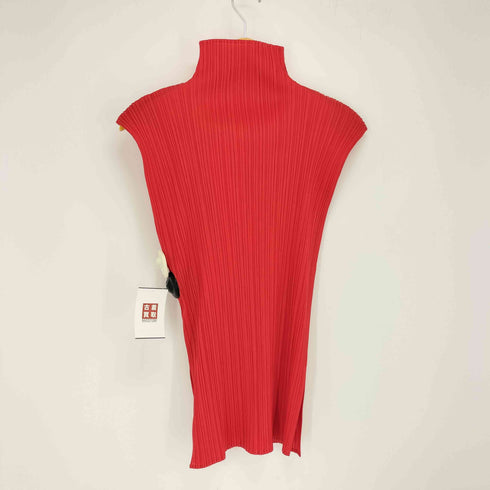 プリーツプリーズイッセイミヤケ PLEATS PLEASE ISSEY MIYAKE ボトルネック プリーツカットソー サイドスリット レディース JPN:3