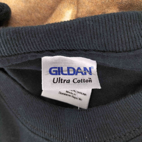 ギルダン GILDAN ボーンプリント クルーネックTシャツ メンズ JPN:S