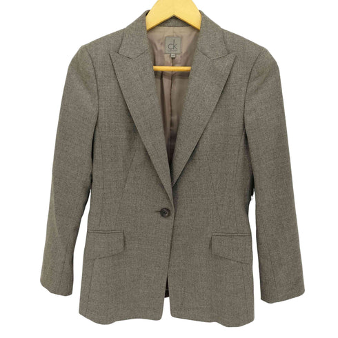 シーケーカルバンクライン ck Calvin Klein 1B テーラードジャケット レディース JPN:4