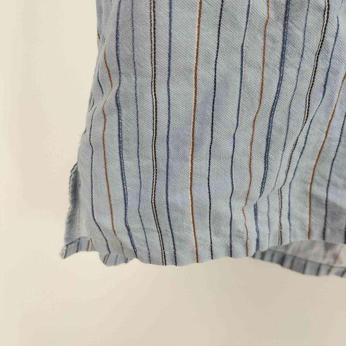 トゥモローランド TOMORROWLAND 20AW コットンレーヨンワッシャー プルオーバーバンドカラーシャツ CANGIOLI メンズ import:L