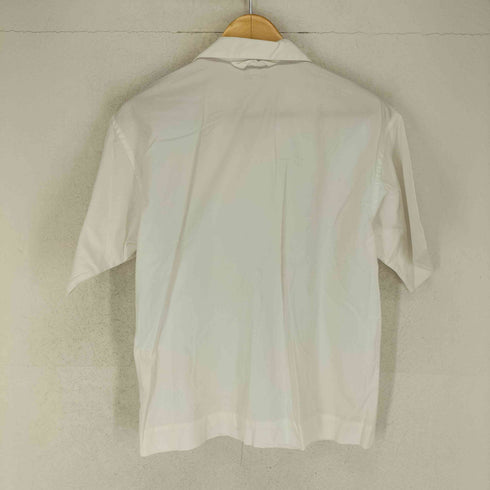 ムジラボ MUJI labo ボックス型 コットン開襟S/S シャツ メンズ S-M