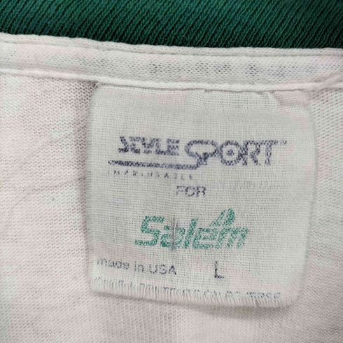 SCYLE SPORT FOR SA LEM USA製 フロントプリントレイヤードTシャツ メンズ JPN:L