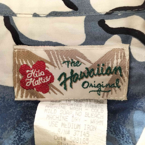 ボタニカル柄アロハシャツ メンズ JPN:XL