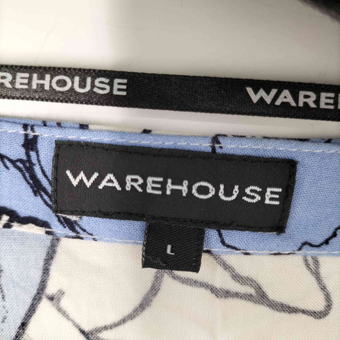 ウエアハウス WAREHOUSE S/S 花柄レーヨンジャケット レディース JPN:L