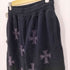 アンノウンロンドン UNKNOWN LONDON RHINESTONE CROSS SWEAT PANTS ラインストーン クロス スウェット パンツ メンズ S