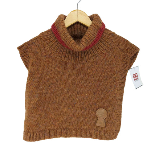 サスクワァッチファブリックス SASQUATCHfabrix. 13AW タートルネックレイヤードニットポンチョ レディース FREE
