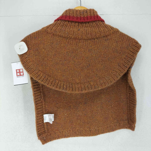 サスクワァッチファブリックス SASQUATCHfabrix. 13AW タートルネックレイヤードニットポンチョ レディース FREE