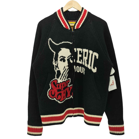 ヒステリックグラマー HYSTERIC GLAMOUR 22AW SUPER HYSジャカード オーバーサイズジャンパー メンズ FREE