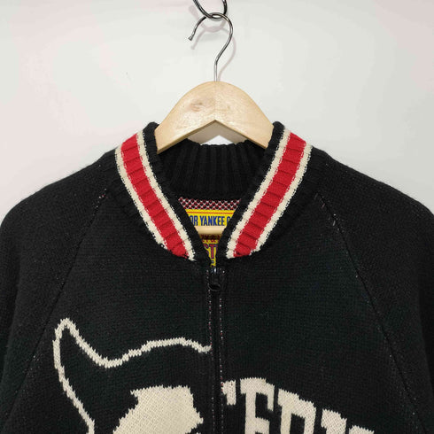 ヒステリックグラマー HYSTERIC GLAMOUR 22AW SUPER HYSジャカード オーバーサイズジャンパー メンズ FREE