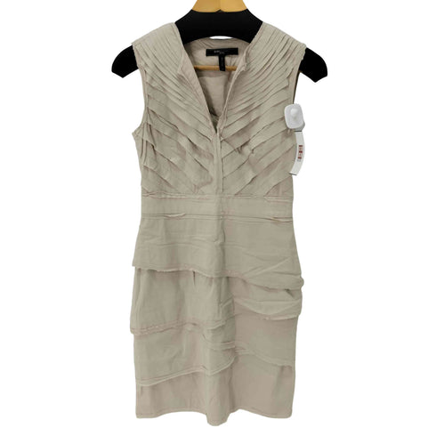 ビーシービージーマックスアズリア BCBG MAXAZRIA デザインノースリーブワンピース レディース import:S