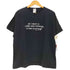 デルタ DELTA 2002© メッセージ クルーネックTシャツ メンズ import:L