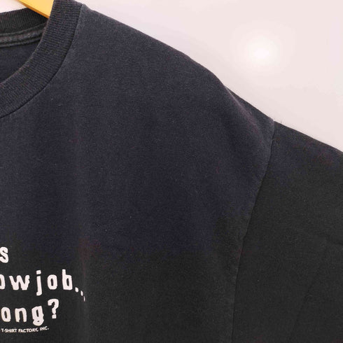 デルタ DELTA 2002© メッセージ クルーネックTシャツ メンズ import:L