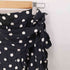 ザラ ZARA ドット柄 フリルミニ巻きスカート レディース JPN:S