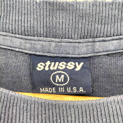 ステューシー Stussy USA製 袖裾シングル RUMENTシャツ メンズ JPN:M