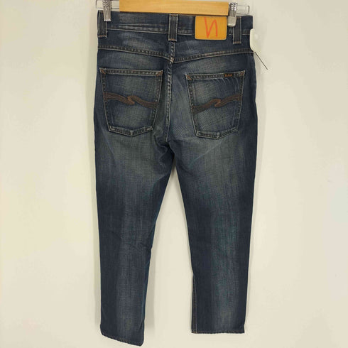 ヌーディージーンズ Nudie Jeans イタリア製 5P ボタンフライ ストレート デニム パンツ メンズ W28 L32