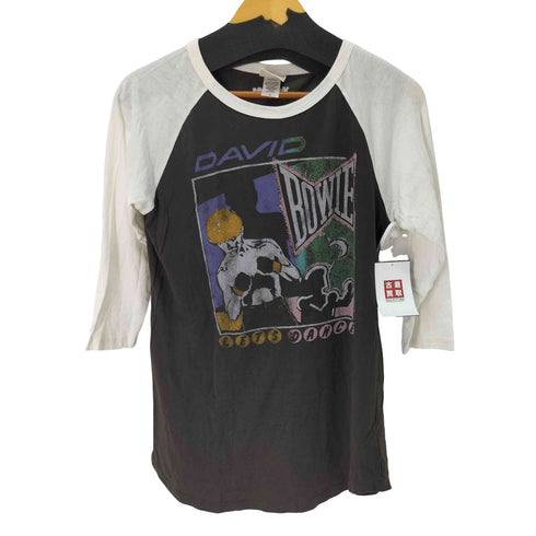 ジャンクフード JUNK FOOD ヴィンテージプリントラグランスリーブTシャツ レディース JPN:M