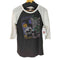 ジャンクフード JUNK FOOD ヴィンテージプリントラグランスリーブTシャツ レディース JPN:M