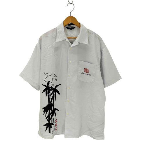 KOMAN SPORT tiger print poly shirt メンズ JPN:M