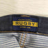 ラグビーラルフローレン Rugby Ralph Lauren メキシコ製 RAGBY STRAIGHT ボタンフライ ストレート デニムパンツ メンズ