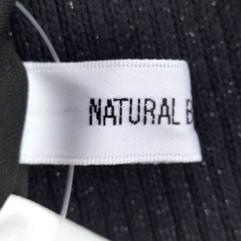 ナチュラルビューティーベーシック NATURAL BEAUTY BASIC 24SS レイヤードオフショルニット レディース FREE