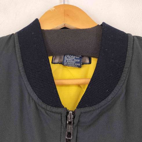 ギャップ Gap 90s 紺タグ ロゴパッチ コットンベスト メンズ import:L