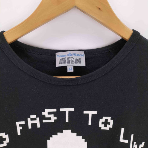 ヴィヴィアンウエストウッドマン Vivienne Westwood MAN Too Fast To Live Too Young To Die スカルプリントS/S Tシャツ チビT メンズ EUR:44