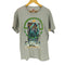 ナイキ NIKE 90s 銀タグ USA製 袖裾シングル 34 FORCE BASKETBALL 両面プリントクルーネックTシャツ メンズ JPN:L